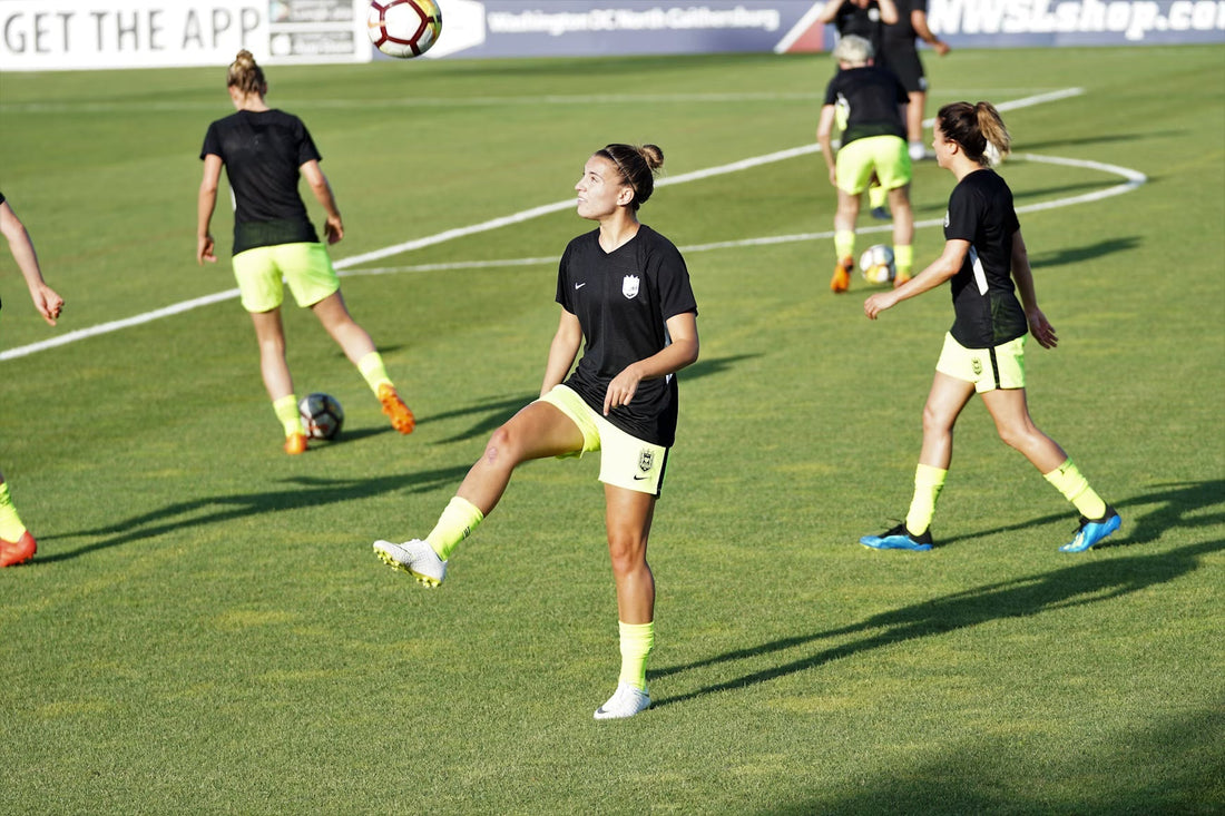 Soccer players working out at iLOVEthisGAME