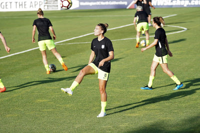 Soccer players working out at iLOVEthisGAME